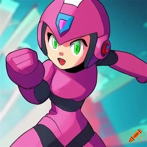 female mega man